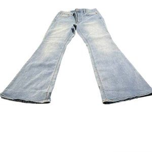 Garage Denim Flare NWT High-Waisted Wide Flare Jeans -Olivia Blue - size…